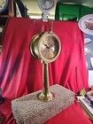 Vintage Brass Ship Engine Room Telegraph  20   Decor W  Clock Conversion working