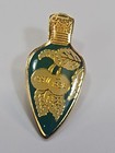 Ipba 1997 Lapel Pin International Perfume Bottle Association Green   Gold Colors