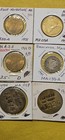 20  Different Vintage Mixed Transit Token Lot  See Photos   Our  B3193