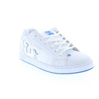 Dc Net 302361-wr5 Mens White Leather Skate Inspired Sneakers Shoes