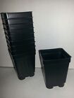 2 5 Inch Square Deep Nursery Pot - Set Of 100 -  2 6  X 3 5   Plastic Flower 