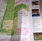 Winema National Forest Oregon Map With Roads   Points Of Interest North   South