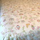 Pottery Barn  Kids Leela Butterfly Floral Flat Sheet   2 Pillowcases Full Size