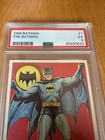 1966 Batman The Batman  1 Psa 5 Ex Graded Centered  Non-sport Trading Card