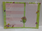 2 Magnetic Hanging Memo Paper Pads Note Daily To Do List Kitchen Weekly Planner