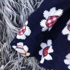 Vintage Allie Oops Toddler Girls Dress Usa Made 3t Blue Flowers Red White Bow