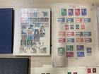 World  Commonwealth   Gb Stamp Clear Out  10 Stock Books albums   Leaves Bg52