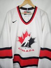 Nike Team Canada Olympics Hockey Jersey Men s Size Xl White Red