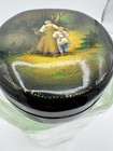 Fedoskino Russian Lacquer Box    alyonushka   Ivanushka    Russian Fairy Tale Signed