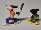 Vintage 80s Baseball Goofy Pvc Figure Walt Disney Bullyland Portugal   Mickey