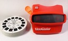 Vintage Tyco Red 3d View-master 21 Reels Lot  Snow White  My Little Pony  Disney