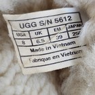 Ugg Dakota Slip-on Slippers Women s 8 Us Brown Suede Sheepskin Fur Moccasin 5612