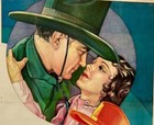 1934   Buck Jones      fighting Ranger    Original Poster 3 Sheet  Linen-backed