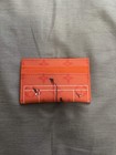Orange Leather Men s Louis Vuitton Card Holder Brand New