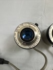 Two Panasonic Wv-la8b Automatic Iris Control Lens For Tv Camera F1 4f 8mm