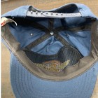 Vintage Atlas La County Fire Dept Air Attack Snapback Hat Navy Blue Made In Usa