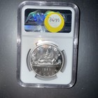 1963 Canada Silver Dollar     Ngc Pl 62     Proof