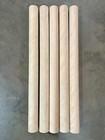 2-3 4 x36  Curly tiger flame Yellow Birch Dowel  kiln Dried  Turning Wood