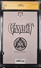 Gambit  1 Signed   Sketch By Marco Mastrazzo Cgc 9 6 Original Art Rogue X-men