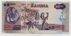 Zambia 5000 Kwacha 2006 Pick 45c Look Scans
