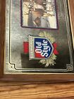 Vintage Heileman   s Old Style Beer Mirrored Framed Bar Sign White Tailed Deer