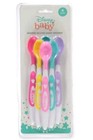 New Disney Minnie Mouse Baby Girls  6-pack Spoon Set - Pink multi  One Size