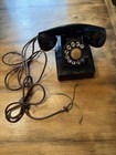 Vintage Bell System Western Electric Black Rotary Desk Phone