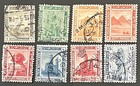 Egypt-stamps-1914 1922-history Postage-complete 12-set-c-scott  53 To 62  69 77