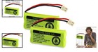 Replacement Batteries For Vtech   At t Cordless Phones - 2 Pack Rechargeable
