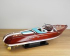 Riva Aquarama Wooden Model Boat 21   53cm Birthday Gift For Dad
