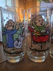 Alvin And The Chipmunks 1985 Vintage Drinking Glasses Set Of 4