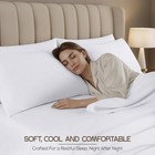 King Size 4pc Bed Sheet Set For Hotel  Resort  Motel  White