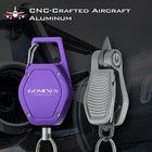 Gomexus Sharkbite Fishing Line Cutter With Retractors And Fishing Knot Tying