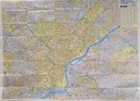 Philadelphia   Suburbs  Pennsylvania Street Map By Franklin Maps
