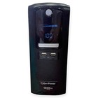 Cyberpower Lx1500gu 1500va Avr 900w 120v Ups 10-outlets Powers On With Batteries