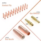 Mig Welding Gun  035  Accessory Kit For Lincoln Magnum 100l And Tweco Mini  1
