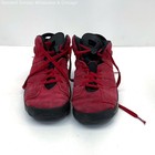 Nike Jordan Youth Red And Black High Top Athletic Shoes 4 5y