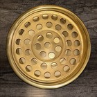Ccs Communion Tray-stackable With 40 Hole Insert-brass Tone