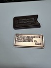 Vintage Charge Metal Plate Credit Card Memphis W Case Goldsmith s Expired