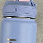 Lululemon Bottle Back To Life Sport Straw Lid Pink Blue Bundle Lot Of 2 Water