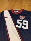Nike Team Usa Usmnt 2010 Away Us Soccer World Cup Jersey Shirt Mens Size Large