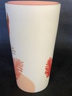 Starbucks 2019 Ceramic Holiday Traveler Tumbler With Lid 12oz Pink Pine Berries