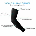 6 Pairs Cooling Arm Sleeves Outdoor Sport Uv Sun Protection Arm Cover Tattoo Art