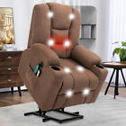 Massage Power Lift Recliner Chair Lazy Boy Sofa Heat Home Theater Seating W heat