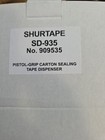 Shurtape Professional Pistol-grip Tape Dispenser  Sd 935  3 Inches New