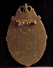 Black Woman Brooch Or Pendant Beautiful African American With Braids Cameo