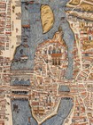 1550 Paris France Vintage Historic City Map - 18x24