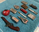 13 Vintage Novelty Lighter Collection Refillable  Lighter Lot