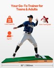 Vevor 85 In Pitching Mound Portable Pitcher Mound Baseball Softball Outdoor
