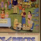 Bits And Pieces Farmers Market 500 Piece Jigsaw Puzzle Kay Lamb Shannon New